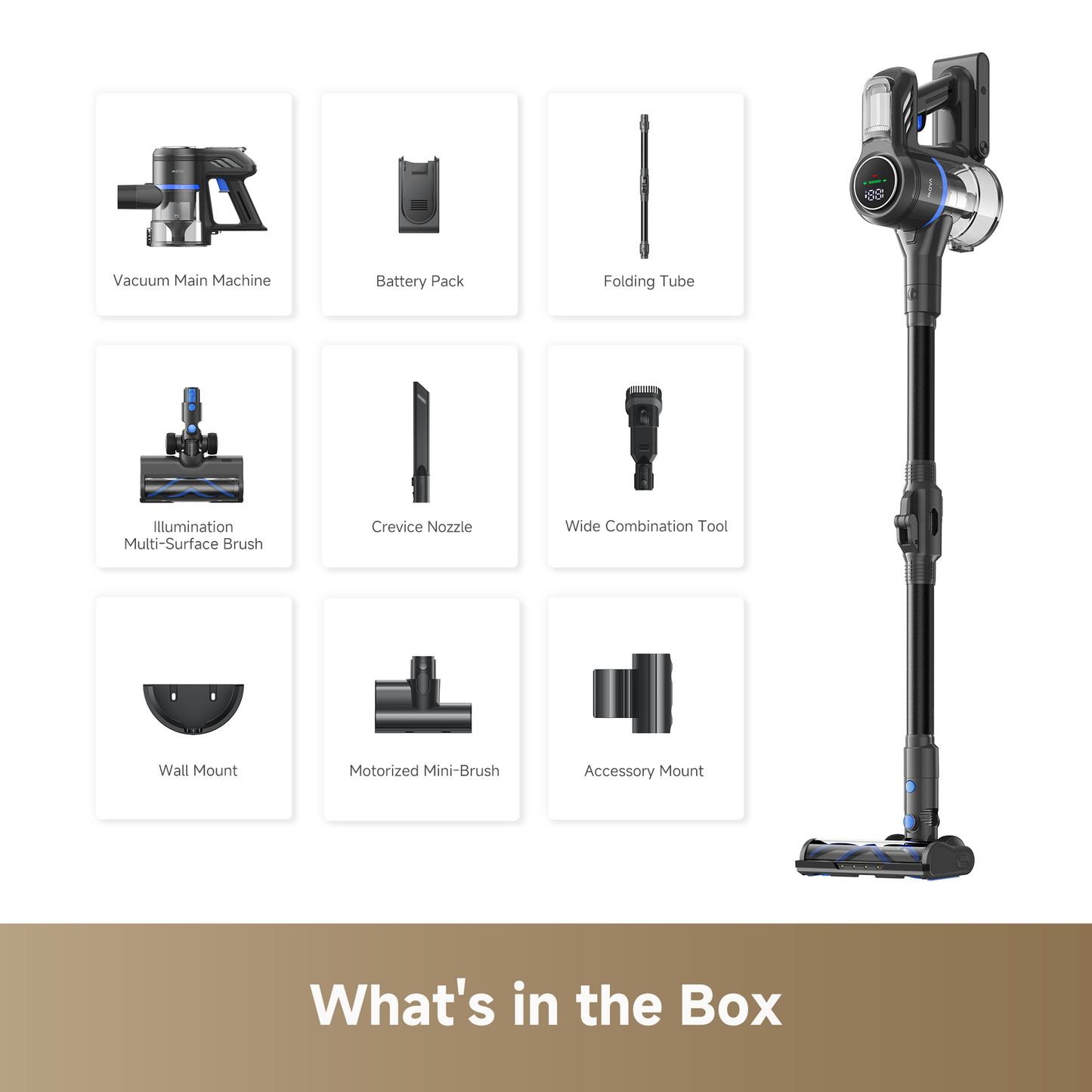 MOVA J30 Cordless Stick Vacuum