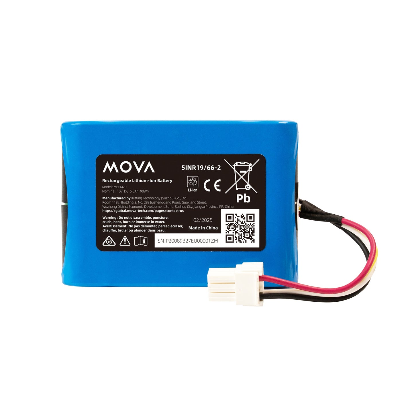 MOVA Battery 5Ah(18V)
