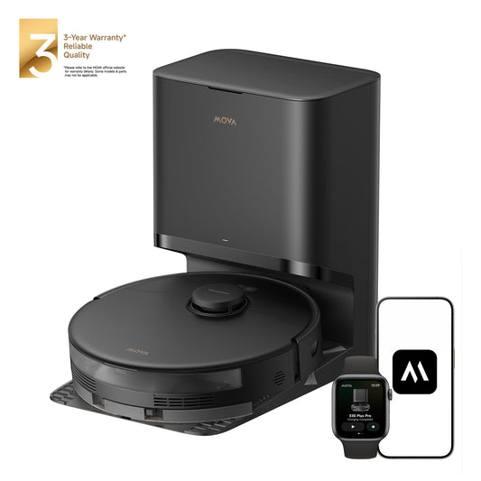 【En direct uniquement】Aspirateur robot MOVA E30 Pro Plus