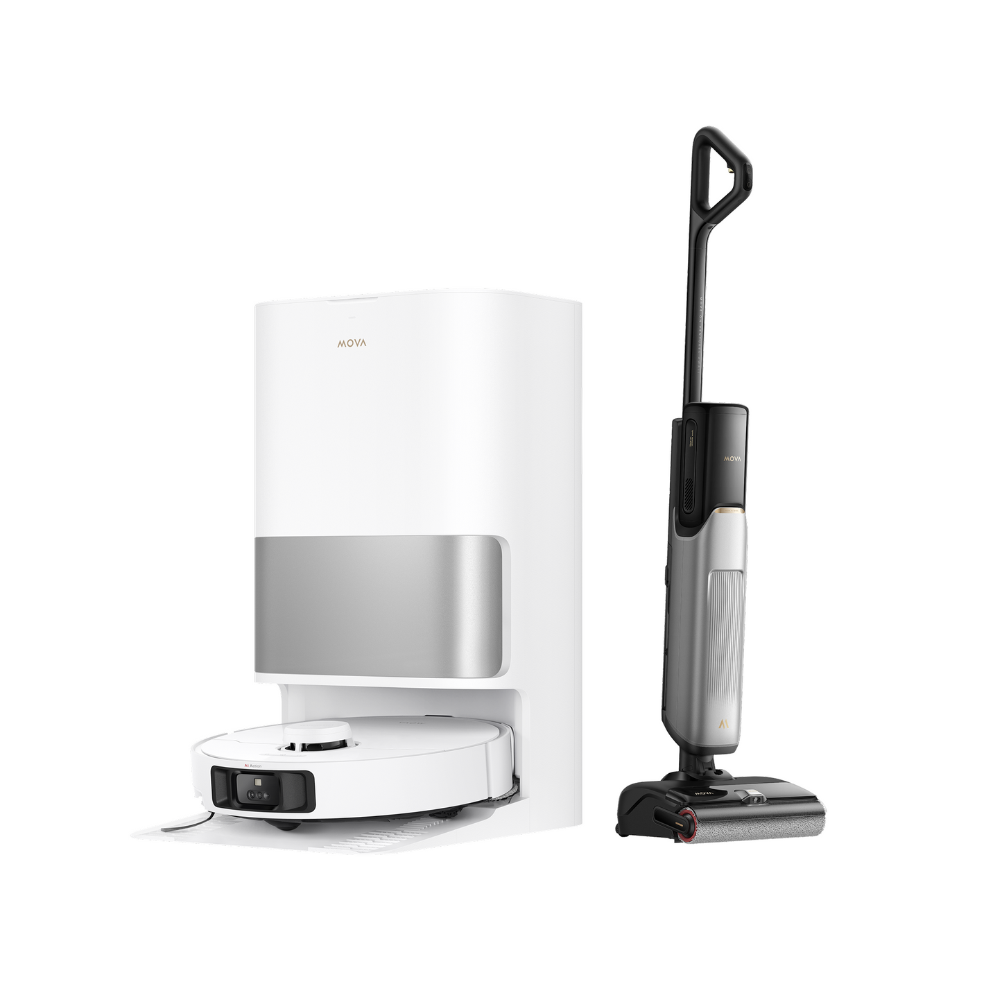 MOVA P10 Pro Ultra Robot Vacuum + MOVA X4 Pro Wet and Dry Vacuum LIVE ONLY