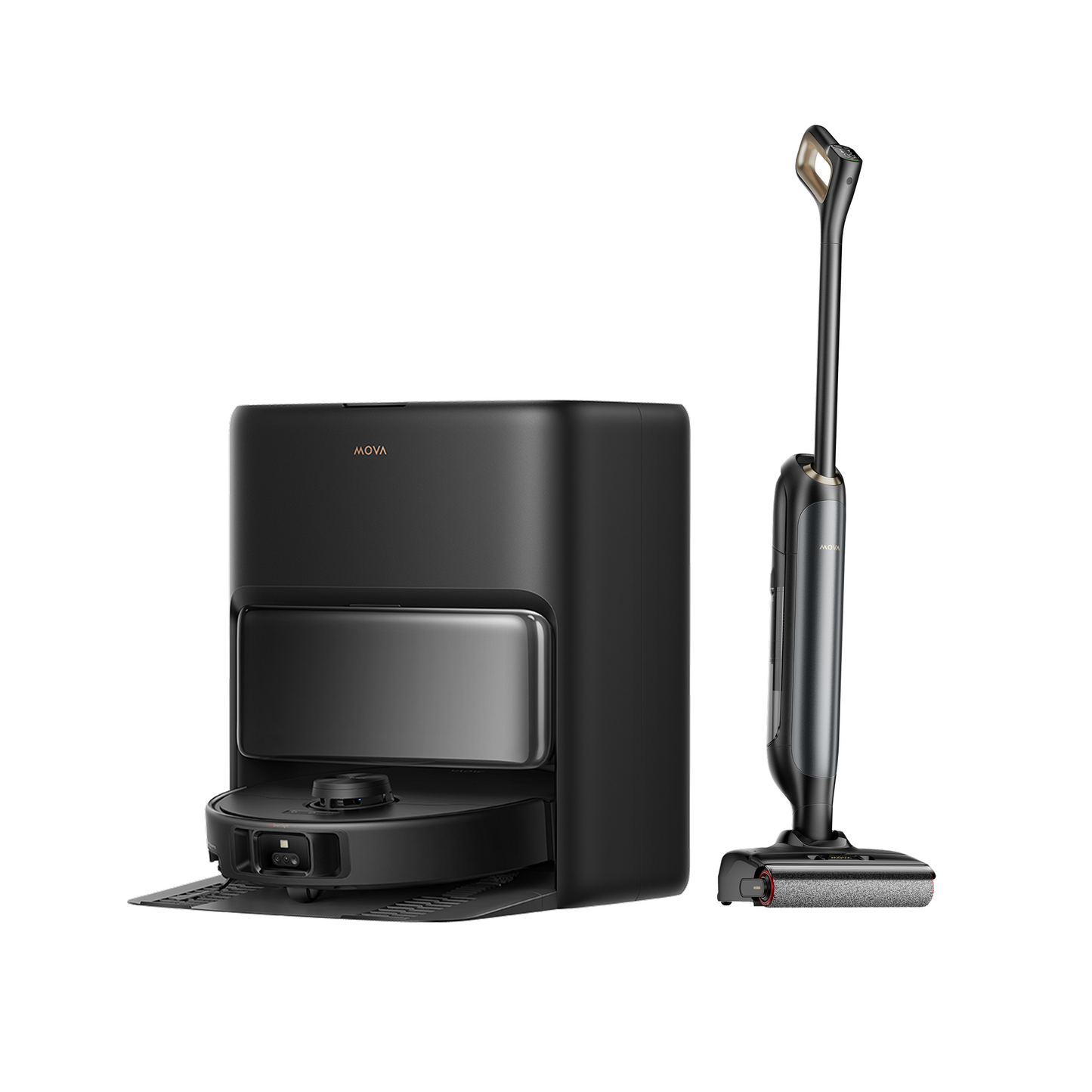 MOVA P50 Pro Ultra Robot Vacuum Black + MOVA M10 Wet and Dry Vacuum LIVE ONLY
