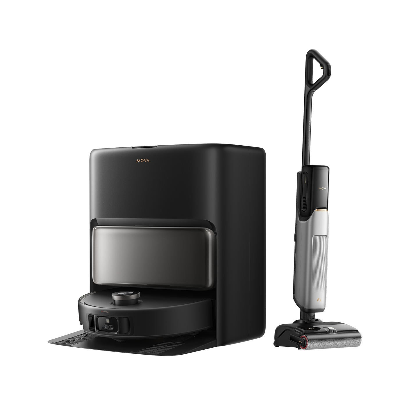 MOVA V50 Ultra Complete Robot Vacuum Black + MOVA X4 Pro Wet and Dry Vacuum LIVE ONLY
