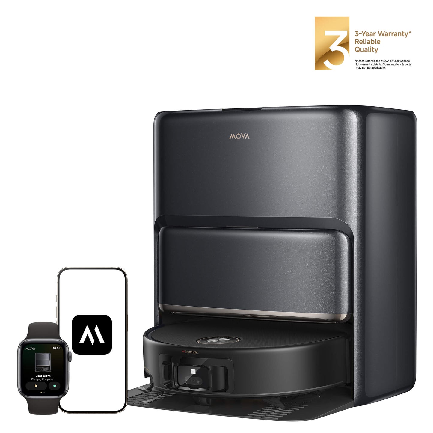 MOVA Z60 Ultra Roller Complete Robot Aspirateur