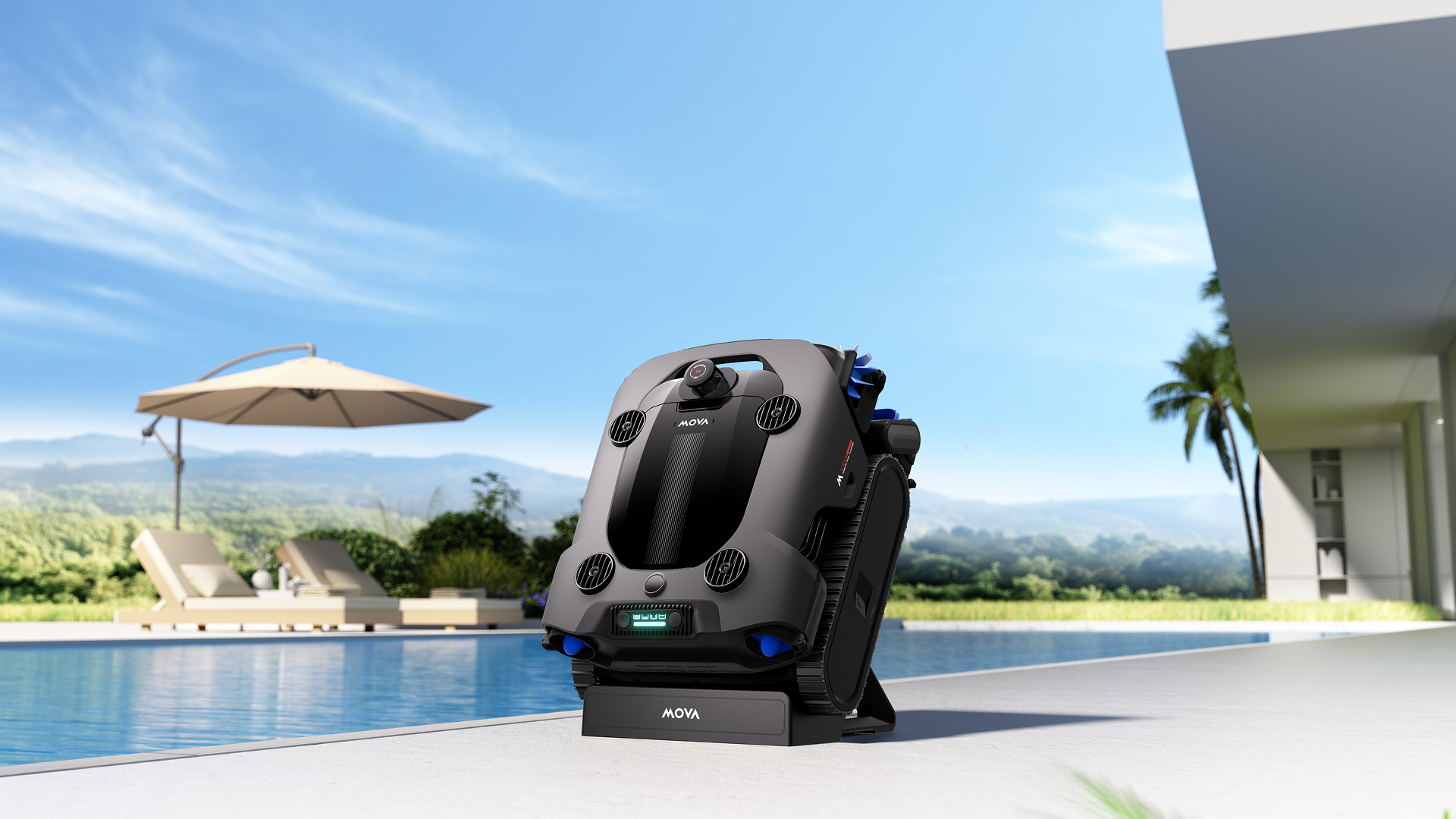 Dans quelle mesure le MOVA Diver A10 fonctionne‑t‑il en tant que robot aspirateur pour piscine ?