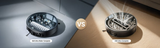 MOVA V50 Ultra Complete Robot Vacuum vs Z60: Which Robot Vacuum Is Best for Your Home?