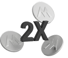 Earn 2X Rewards Points