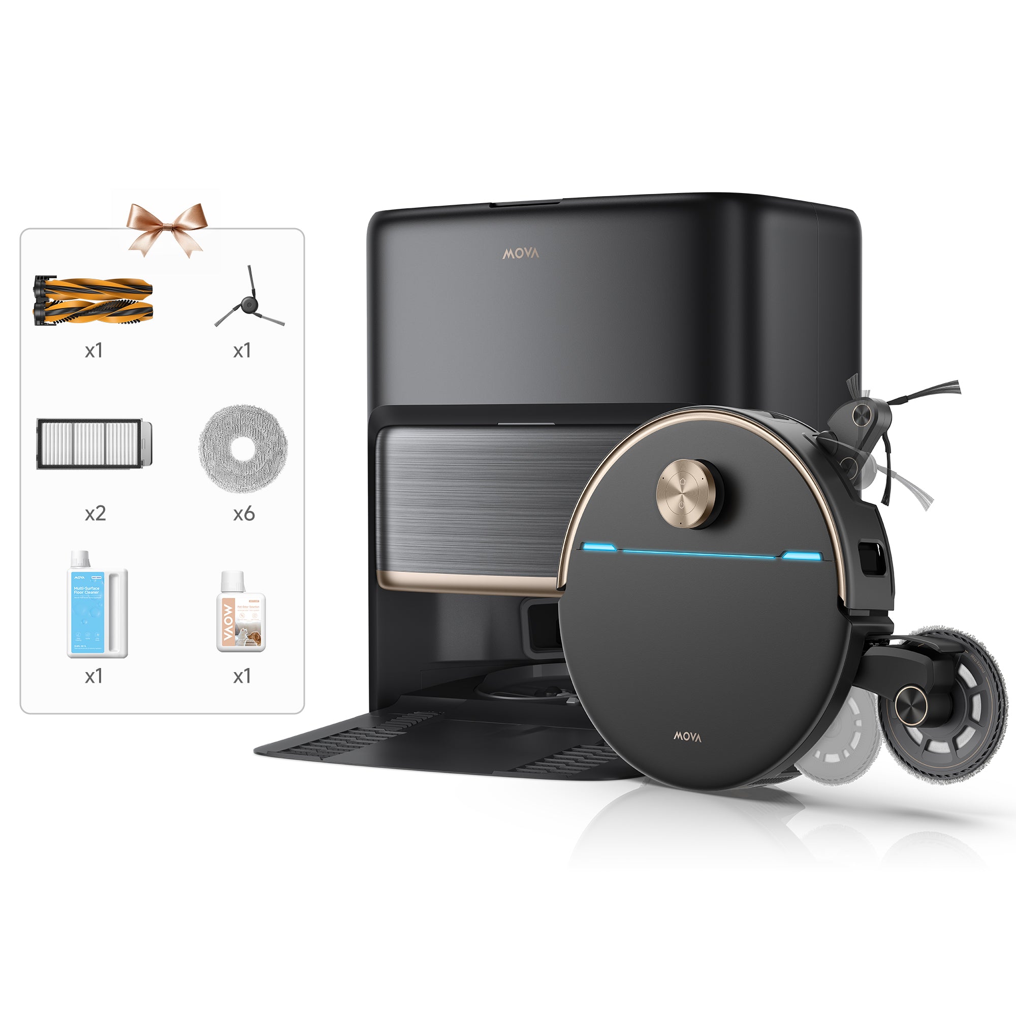 Aspirateur robot ultra complet MOVA V50
