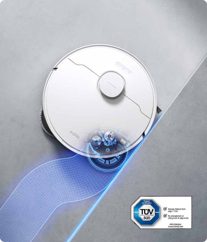 MaxiReach™ Mop 
Thorough Edge Cleaning - 
