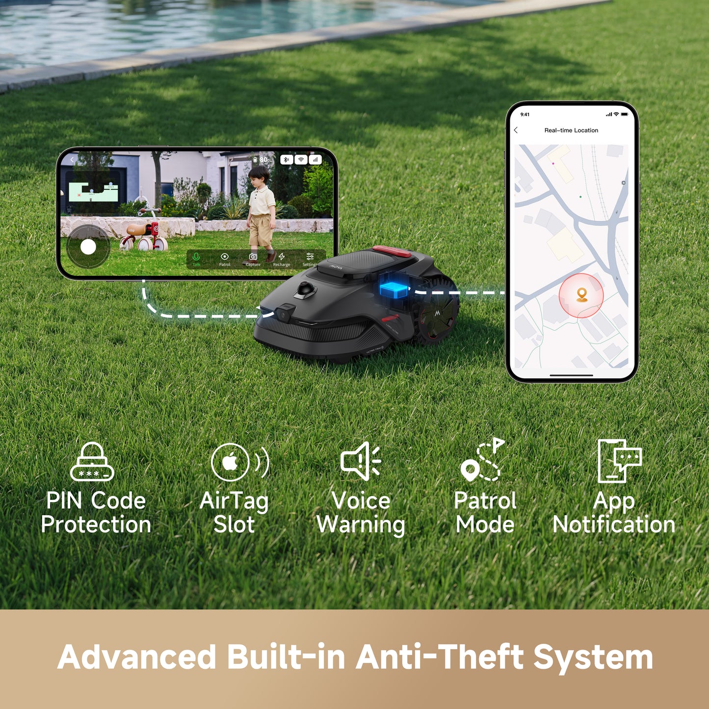 MOVA LiDAX Ultra 1000 Lawn Mower | 0.25 acre