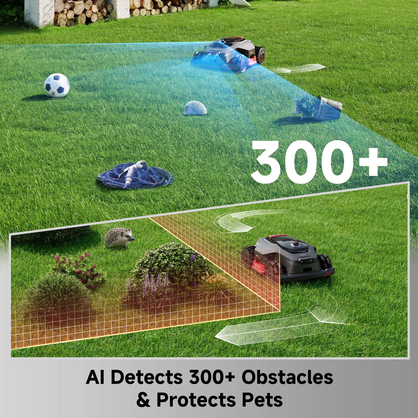 MOVA Lidax Ultra 2000 AWD Robotic Lawn Mower | 0.5 Acre