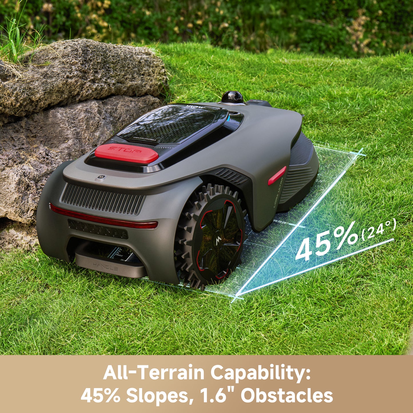 MOVA LiDAX Ultra 2000 Lawn Mower | 0.5 acre