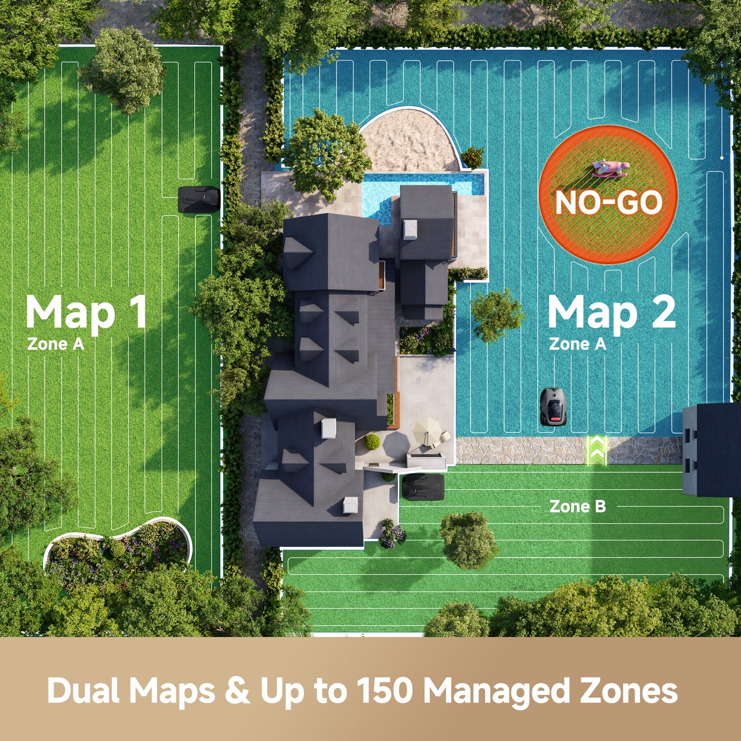 MOVA LiDAX Ultra 1000 Lawn Mower | 0.25 acre