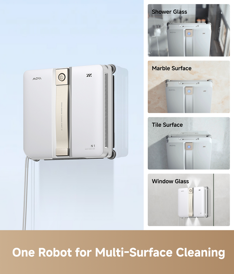 Multisurface Cleaning in a Single Robot - 