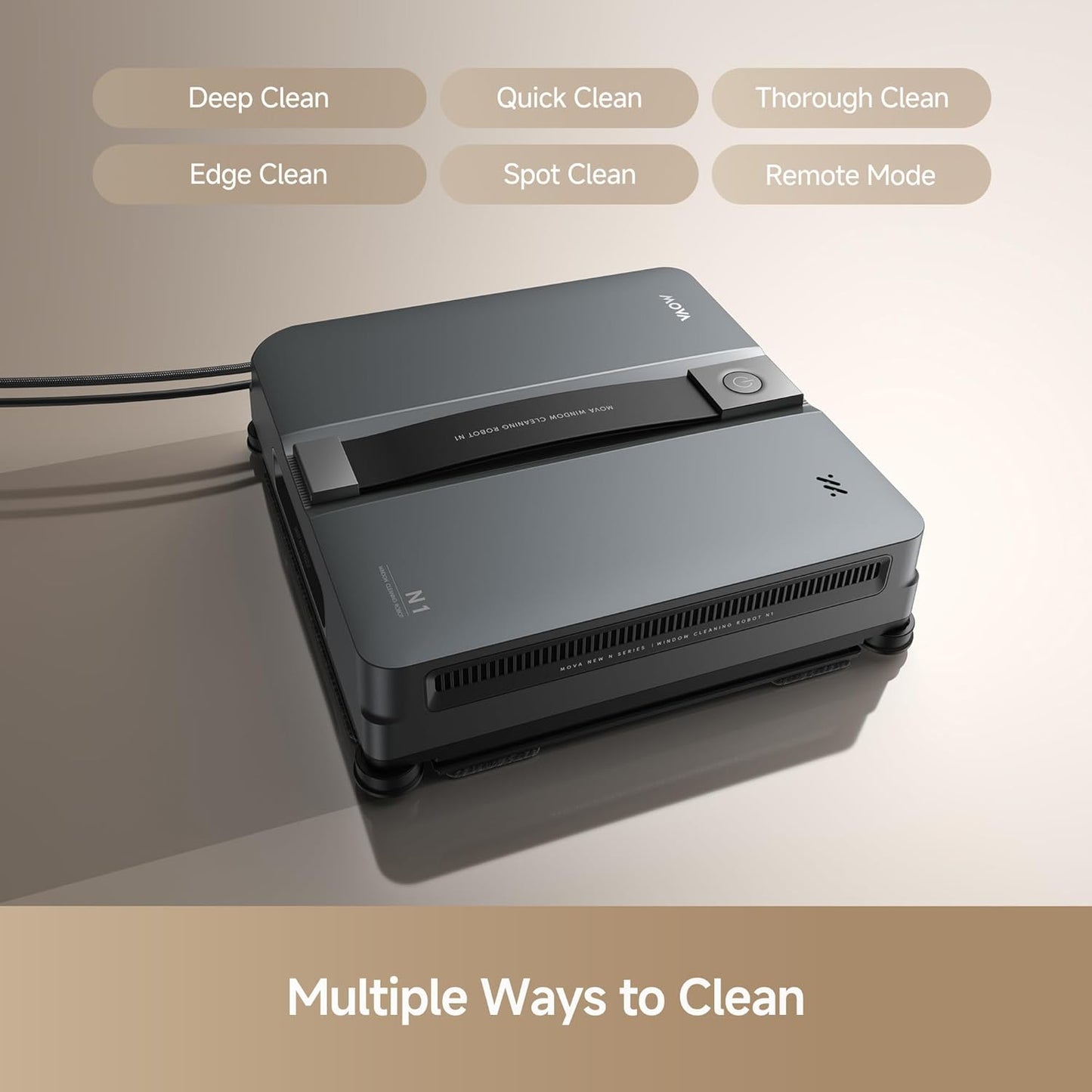Window Cleaning Robot N1 Black