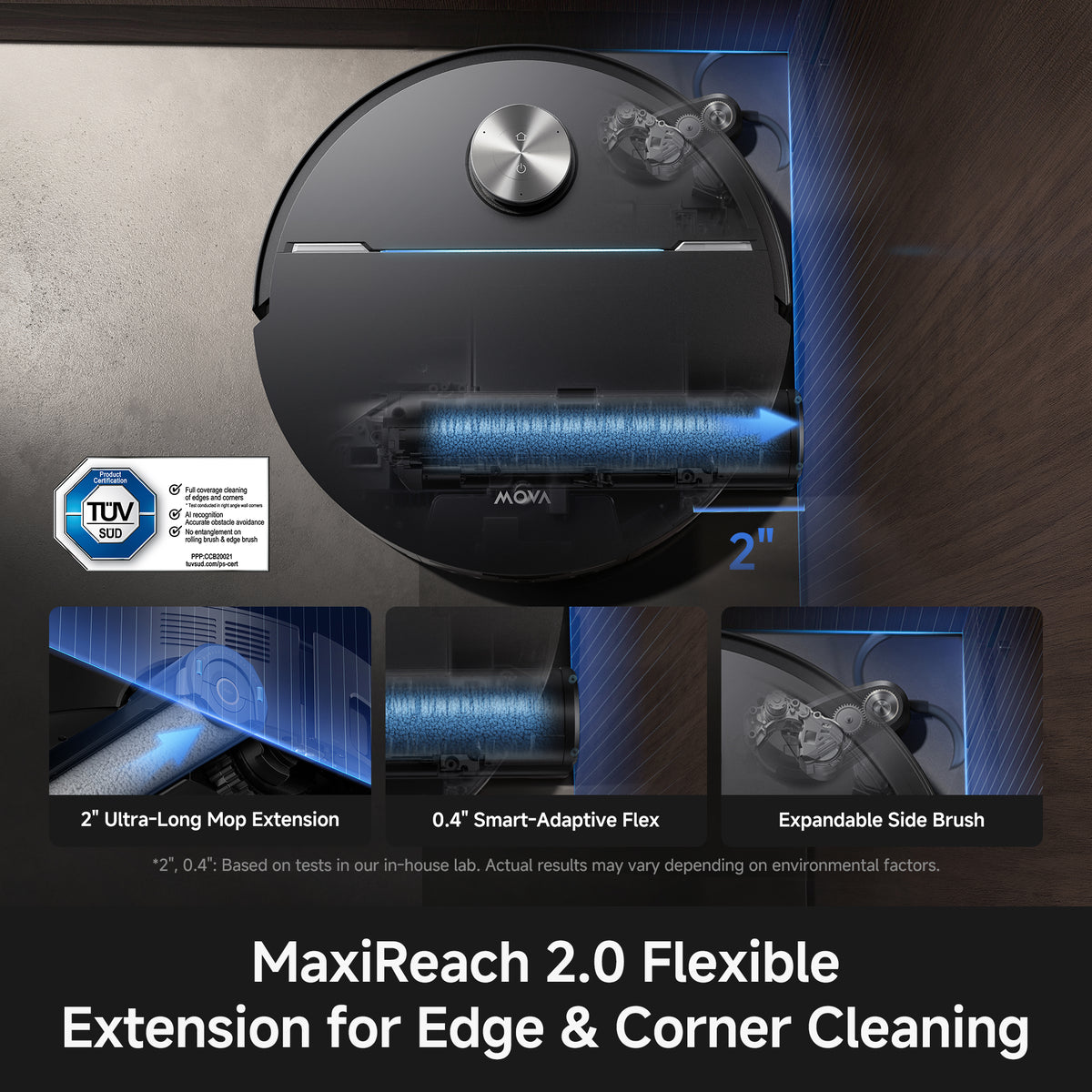 MOVA Z70 Ultra Roller Complete Robot Vacuum