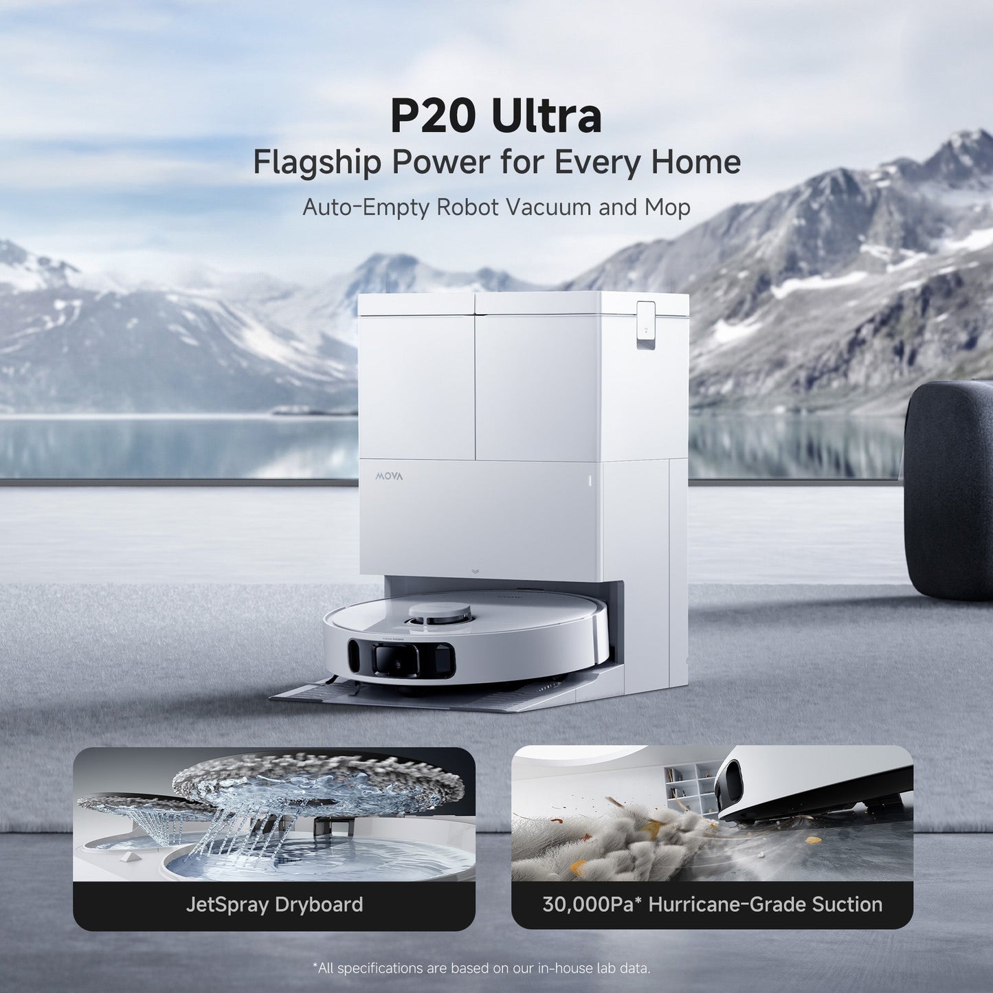 MOVA P20 Ultra Robot Vacuum