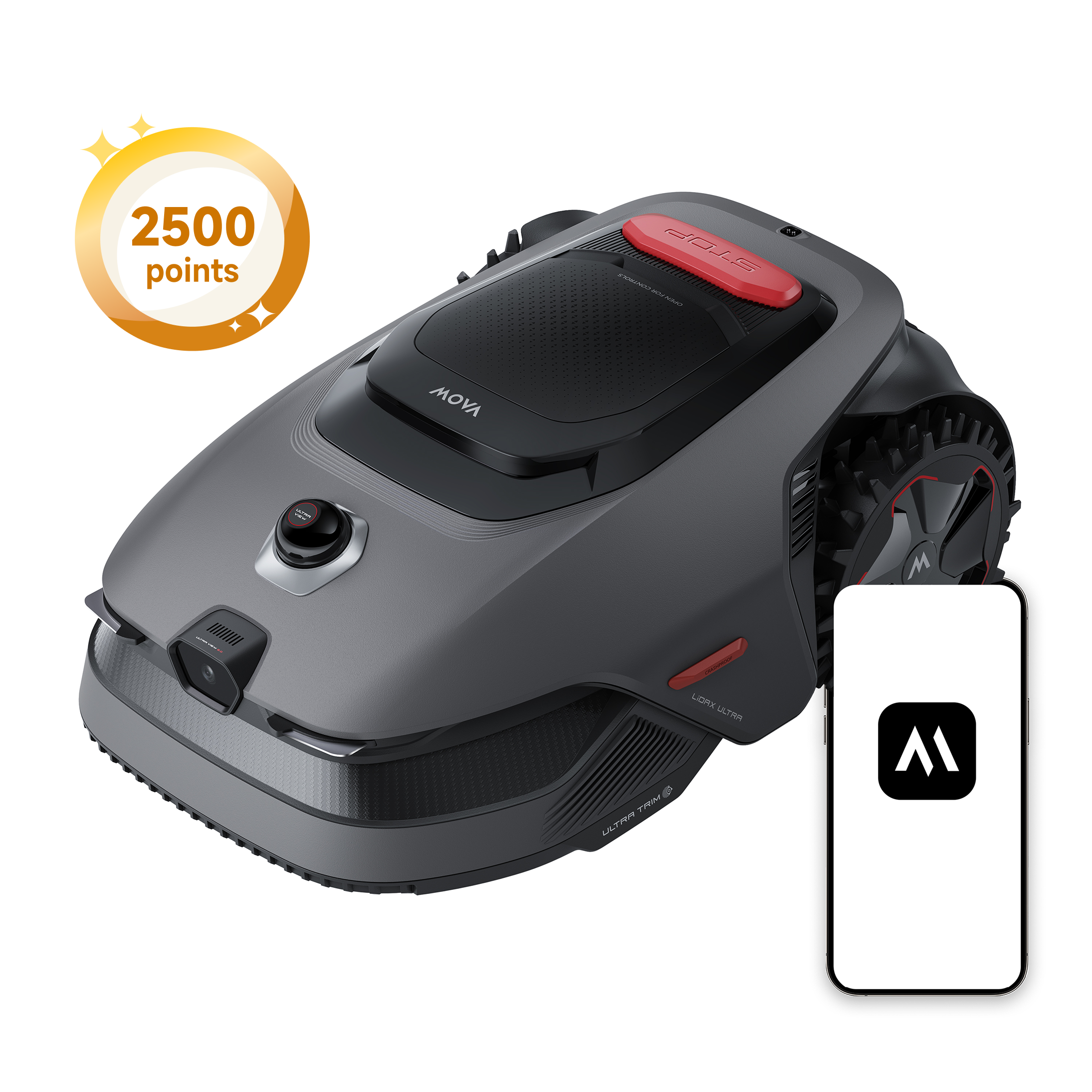 Saisonstart MOVA LiDAX Ultra 1000 Lawn Mower | 0.25 acre