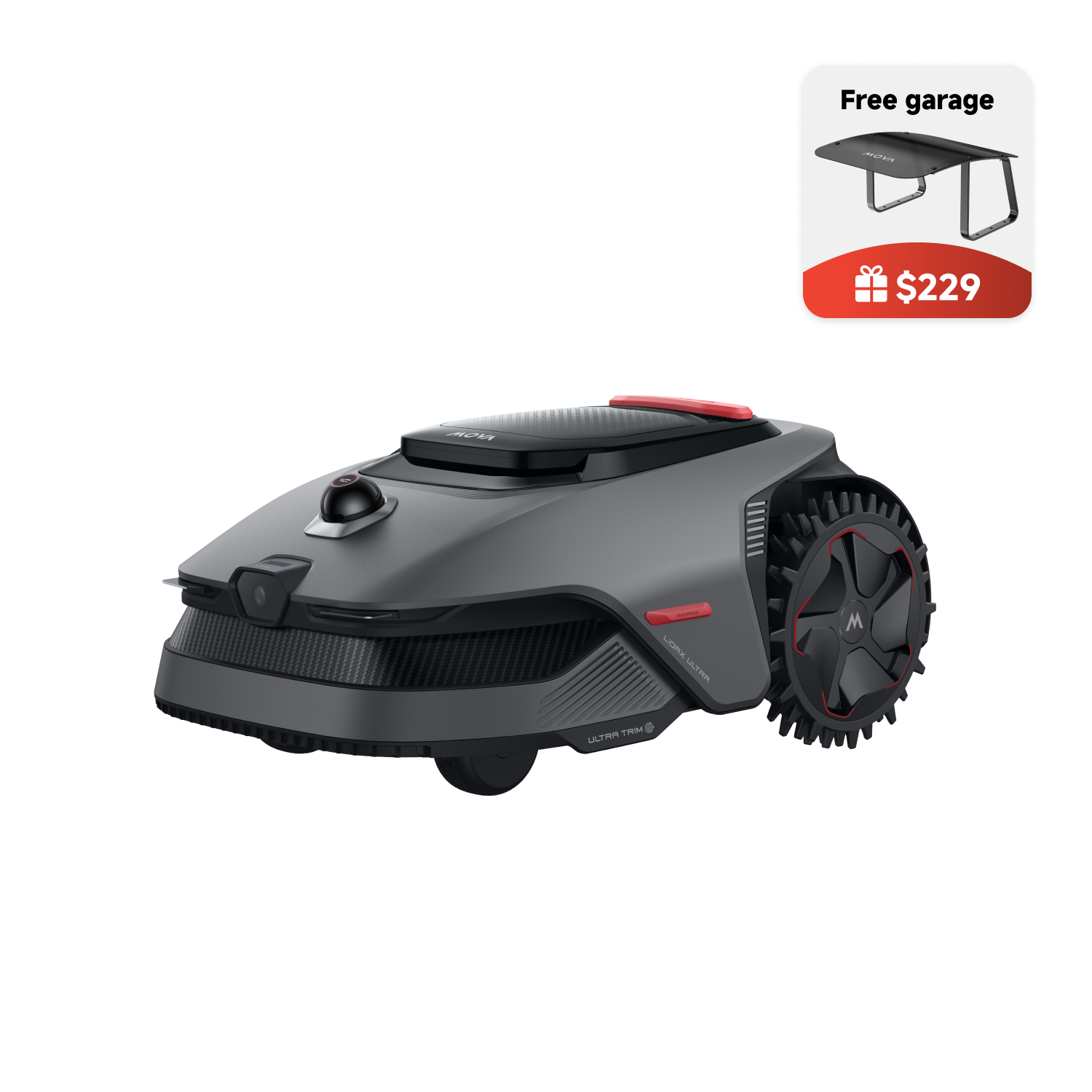 MOVA LiDAX Ultra 1000 Lawn Mower | 0.25 acre