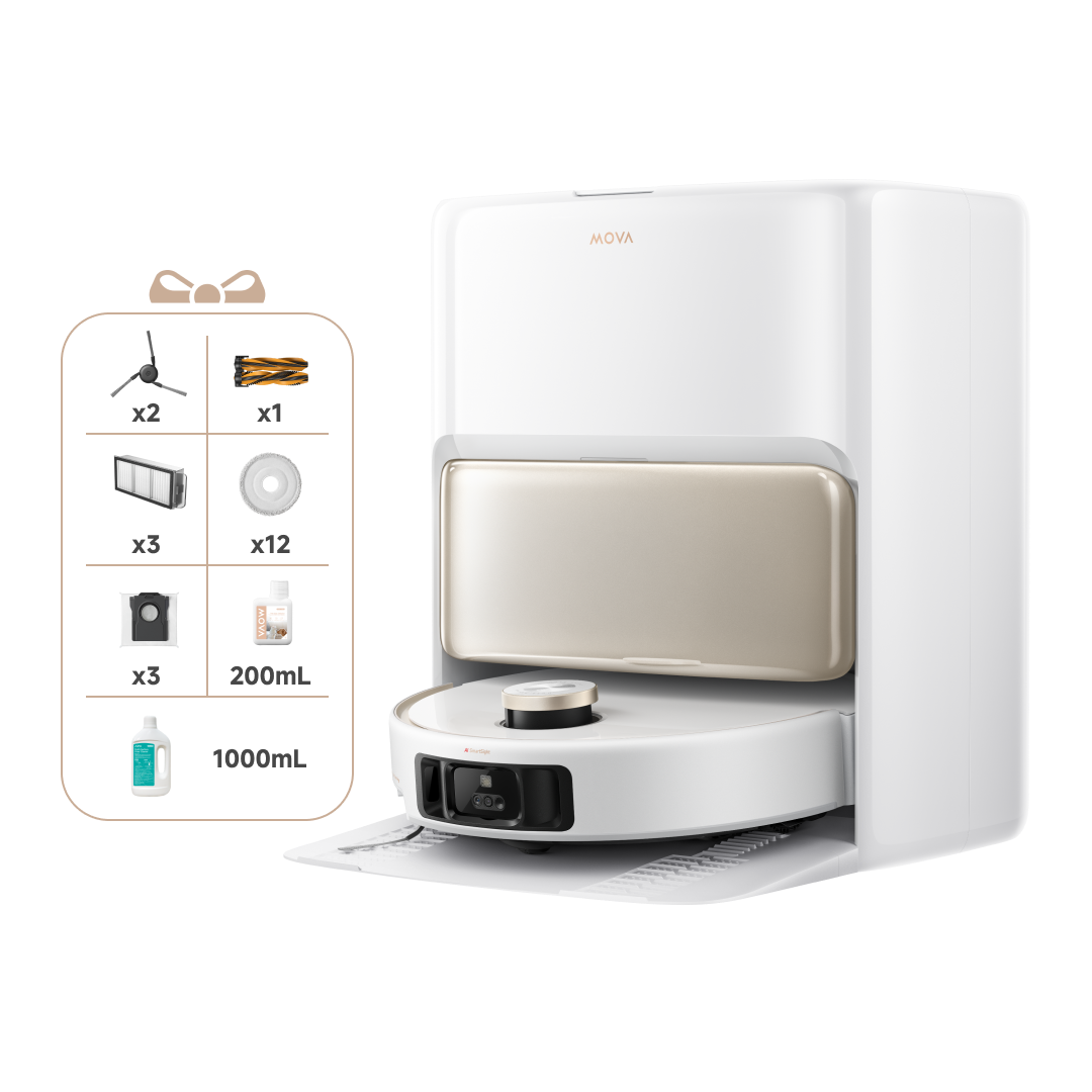 Aspirateur robot ultra complet MOVA V50