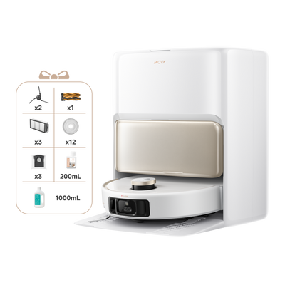 Aspirateur robot ultra complet MOVA V50