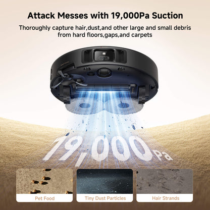 MOVA P50 Pro Ultra Robot Vacuum Black + MOVA M10 Wet and Dry Vacuum LIVE ONLY