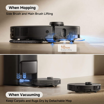 MOVA P50 Pro Ultra Robot Vacuum Black + MOVA M10 Wet and Dry Vacuum LIVE ONLY