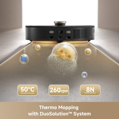 MOVA V50 Ultra Complete Robot Vacuum Black + MOVA M10 Wet and Dry Vacuum LIVE ONLY
