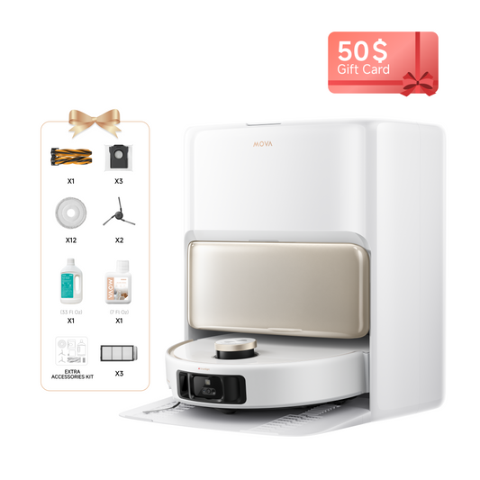 Aspirateur robot ultra complet MOVA V50
