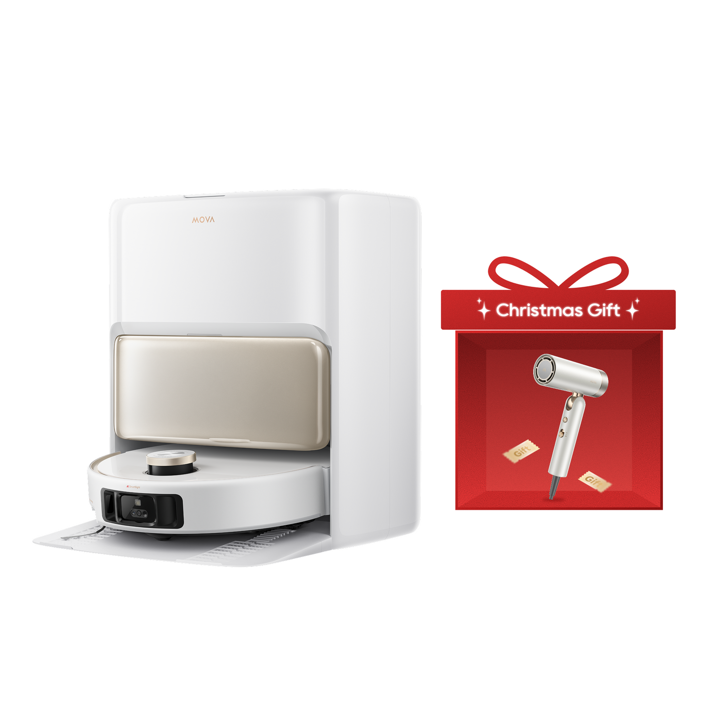 Aspirateur robot ultra complet MOVA V50