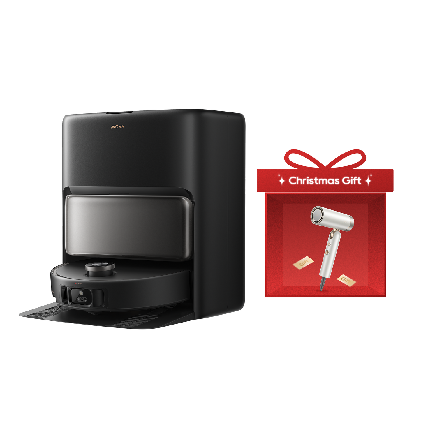 Aspirateur robot ultra complet MOVA V50