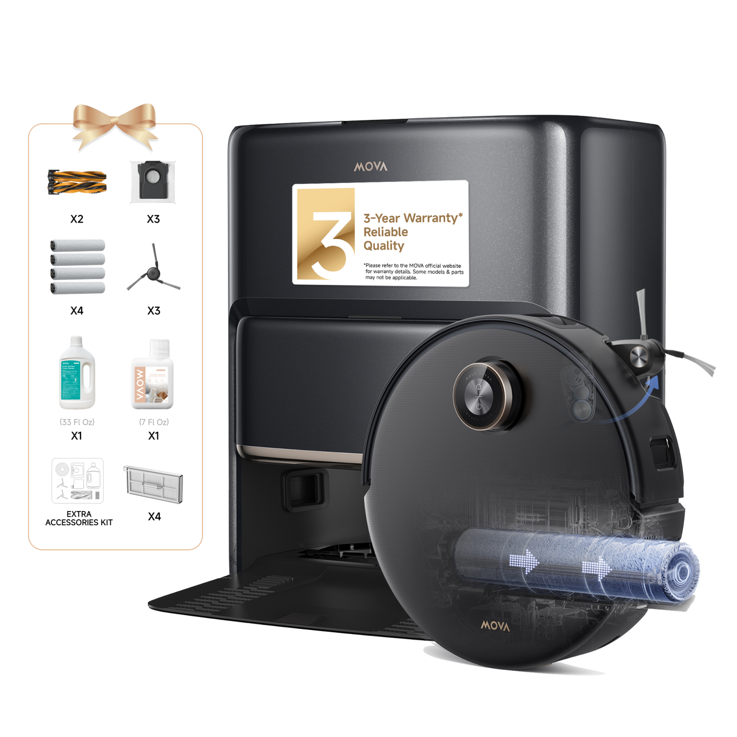 MOVA Z60 Ultra Roller Complete Robot Vacuum