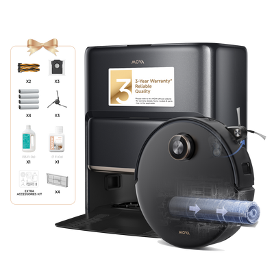 MOVA Z60 Ultra Roller Complete Robot Aspirateur