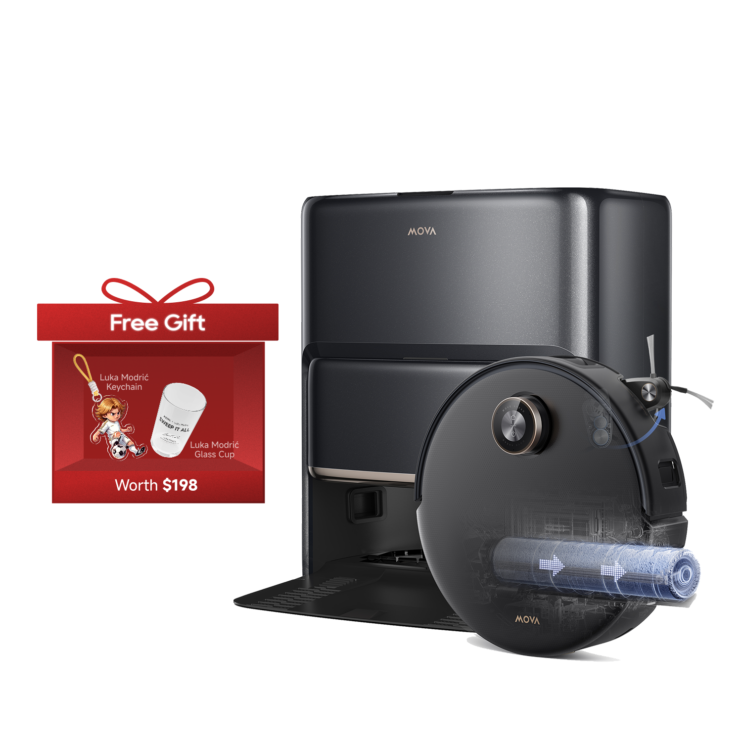 MOVA Z60 Ultra Roller Complete Robot Aspirateur