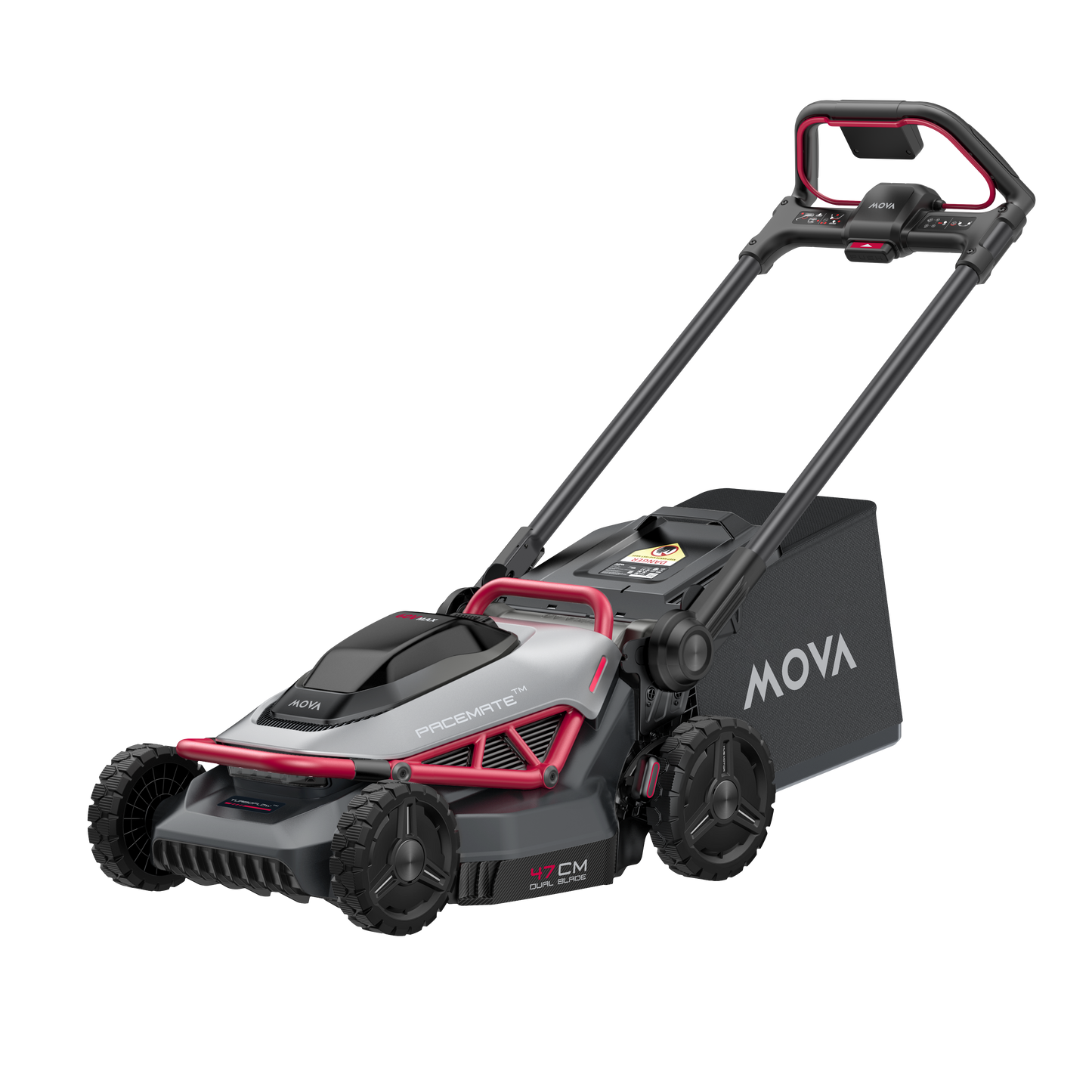 MOVA 60V 20" PaceMateTM Brushless Self-propelled Lawn Mower - Kit(1*5A Battery & 1*430W Charger Included)