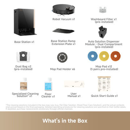 【Live Only】MOVA MOBIUS 60 Robot Vacuum