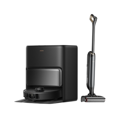 MOVA P50 Pro Ultra Robot Vacuum Black + MOVA M10 Wet and Dry Vacuum LIVE ONLY