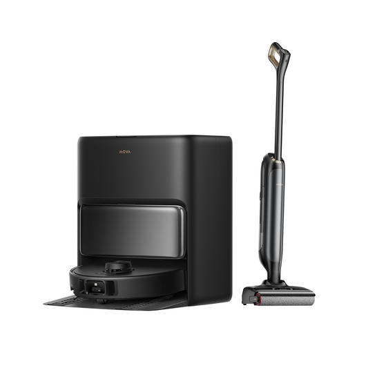 MOVA P50 Pro Ultra Robot Vacuum Black + MOVA M10 Wet and Dry Vacuum LIVE ONLY