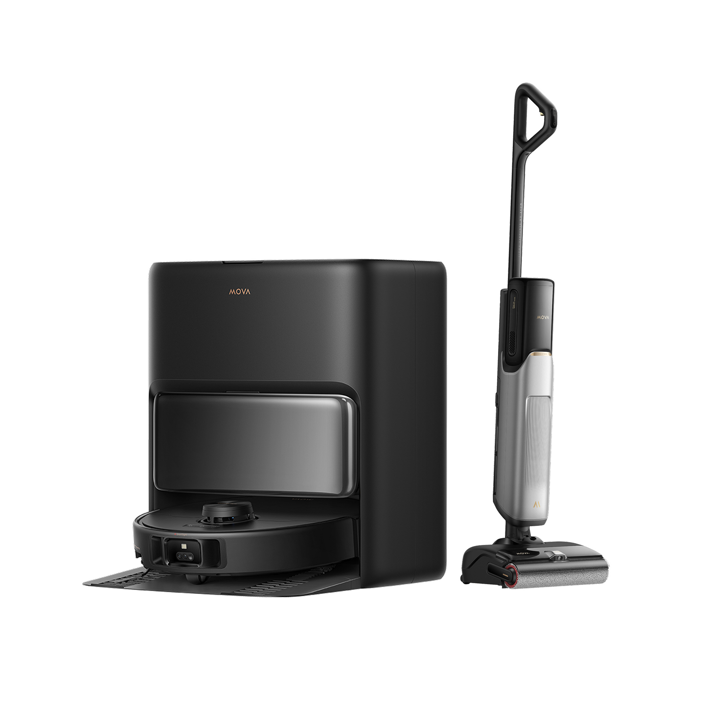 MOVA P50 Pro Ultra Robot Vacuum Black + MOVA X4 Pro Wet and Dry Vacuum LIVE ONLY