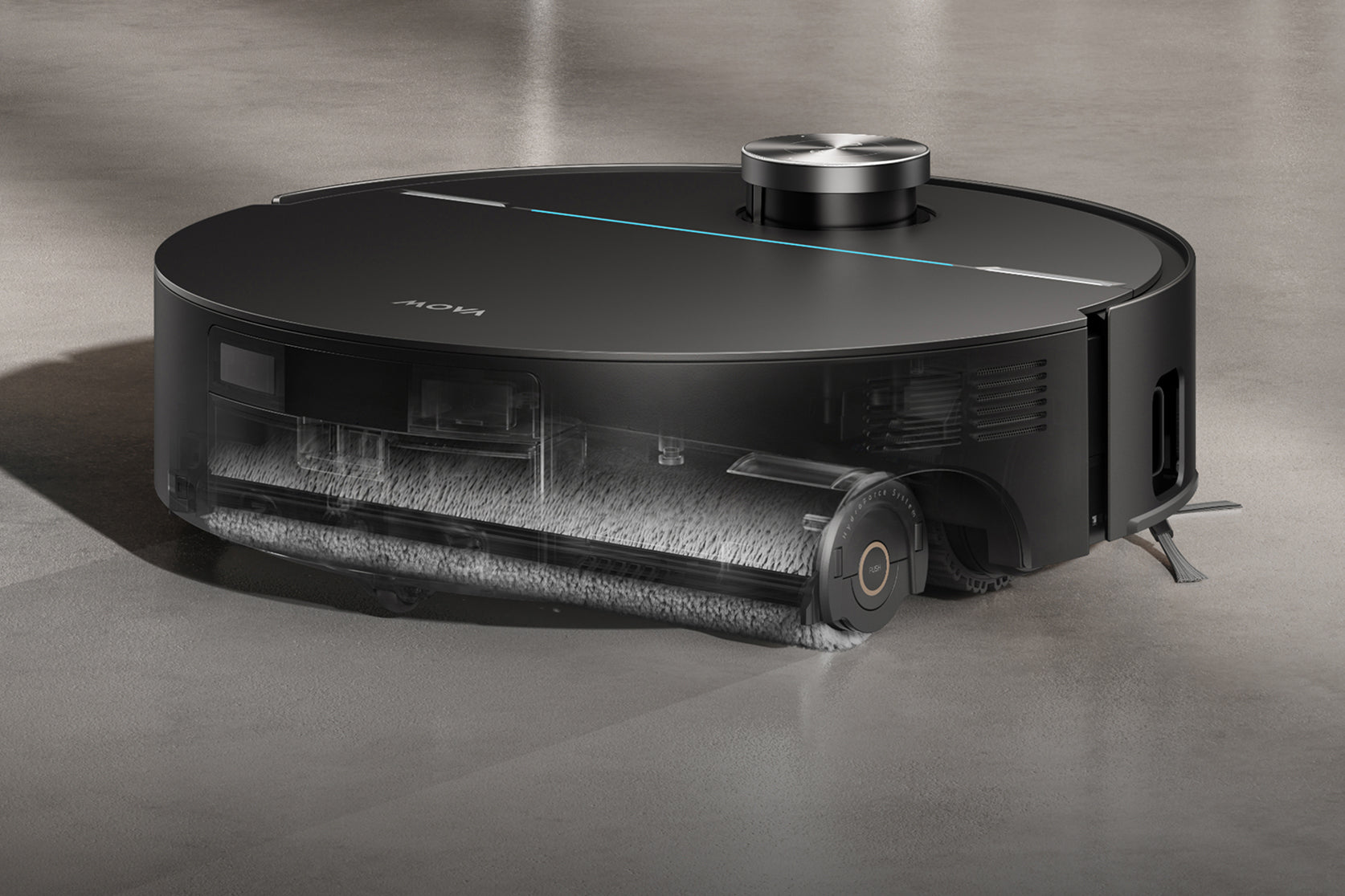 MOVA Z70 Ultra Roller Complete Robot Vacuum Real-Time Mop Fluffing