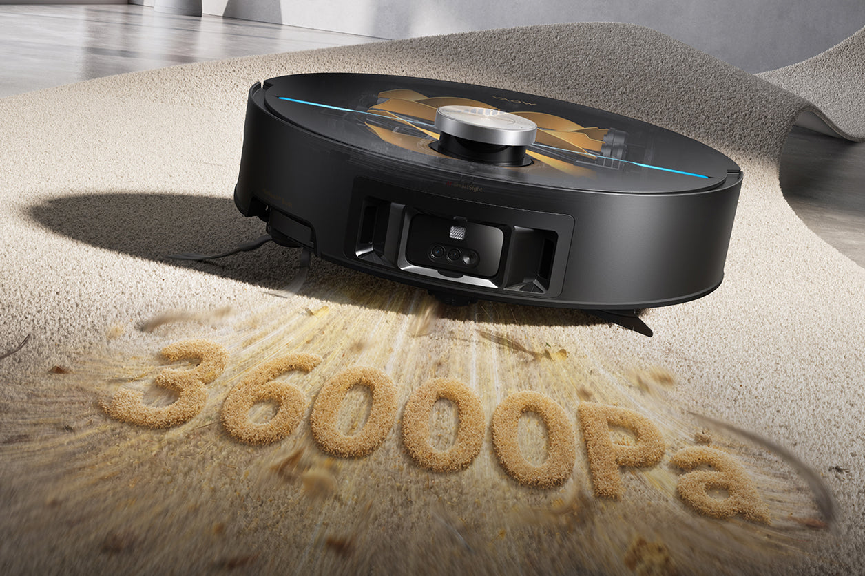 MOVA Z70 Ultra Roller Complete Robot Vacuum 36,000Pa Hurricane Suction